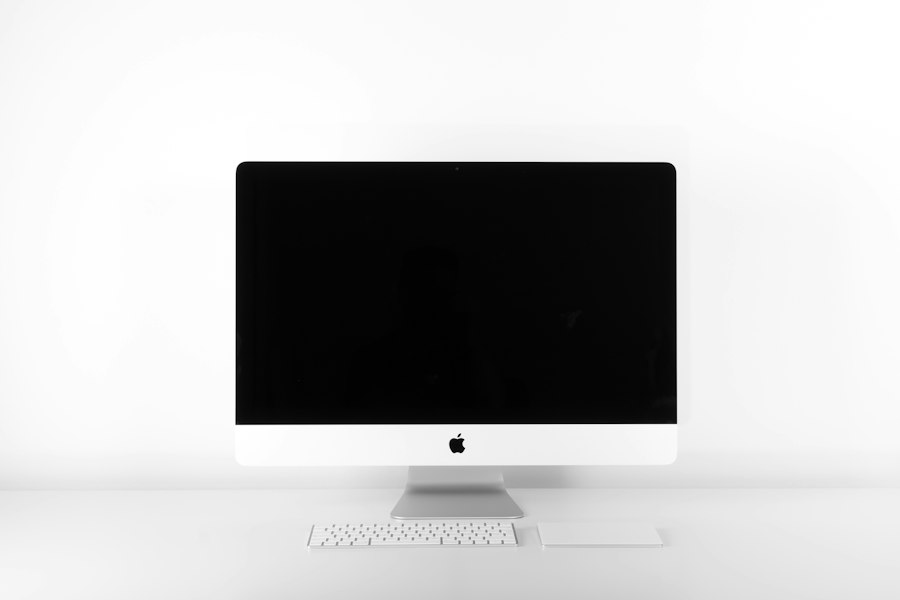 Curved Display Workspace Setup Dubai